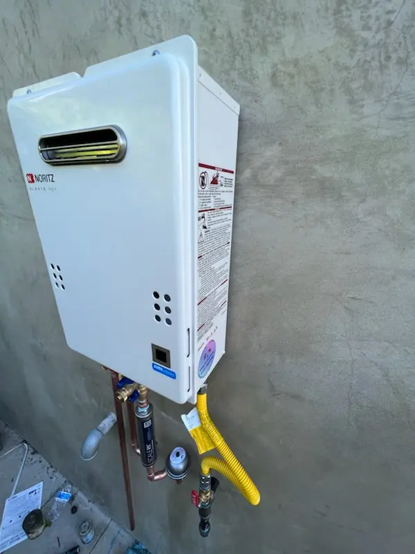 Tankless water heater installation for Carnesville homes